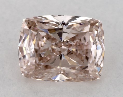 IGI 0.50 Carat Fancy Intense Pink-VS1 Cushion Modified Cut Lab-Grown Diamond